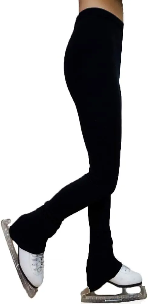 Figure Skating Practice Pants  Polar Fleece Thermal Black  Blue  Purple UGSP2 ice Skating Pants for Girls Women