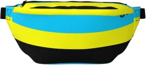 Flag Of The Sultanate Of Burongan Stylish Crossbody Waist Pack - Versatile And Compact Travel Pouch For Hands-Free Storage
