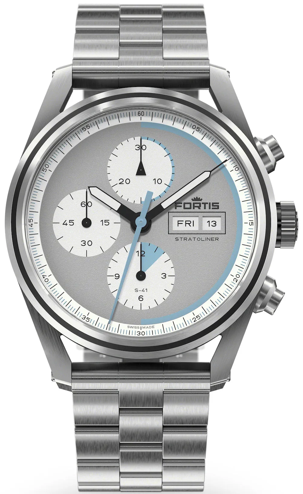FOR Watch Stratoliner Cool Grey Bracelet
