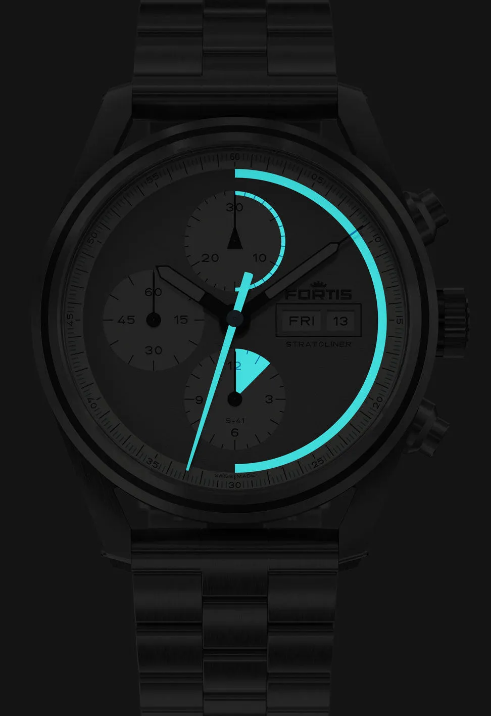 FOR Watch Stratoliner Cool Grey Bracelet