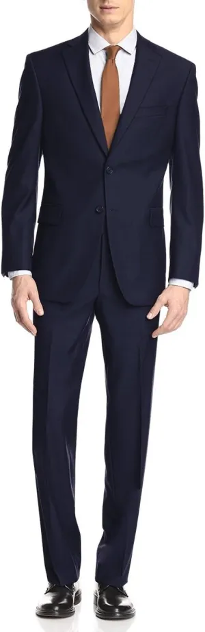 Giorgio Napoli GN Men's Two Button 2 Piece Modern Classic Fit Suit Jacket Pant