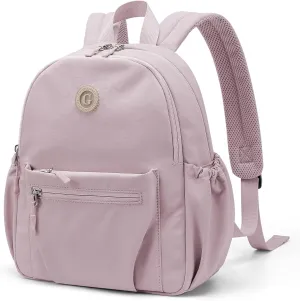 GOLF SUPAGS 10L Mini Backpack Lightweight Nylon Daypack for Women, Small City Pack, Versatile Ladies Backpack for Shopping & Travel, Pinkish