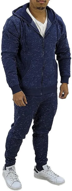 HHGKED Mens 2 Piece set Outfits Comfy Sweatsuits Athletic Jogging Tracksuit Hooded Sweatshirt and Joggers Sweatpants