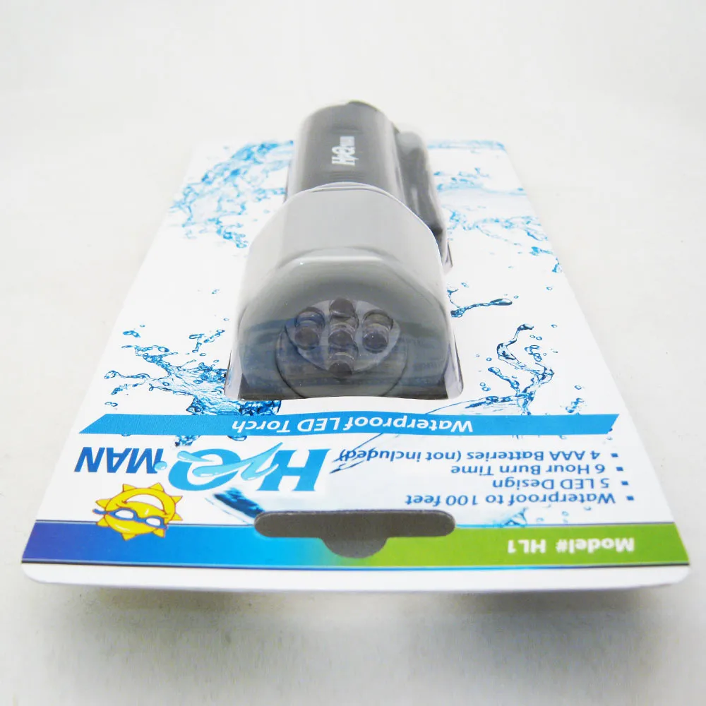 INTOVA DIVE LED TORCH WATERPROOF FLASHLIGHT LIGHT DIVING CREE SCUBA DIVE FEET !!