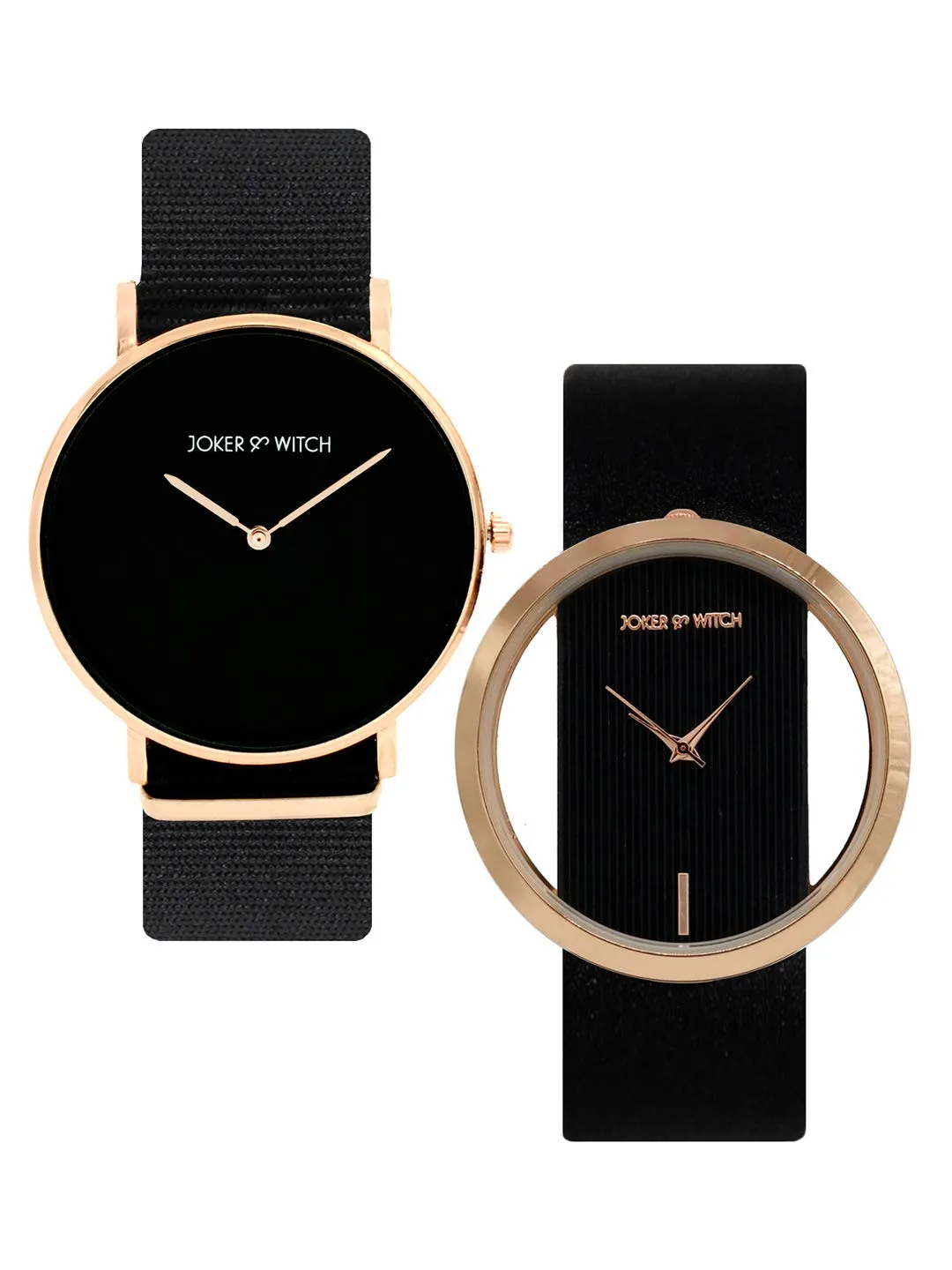 Joker & Witch Randall & Beth Couple Watch Gift Set for Men and Women