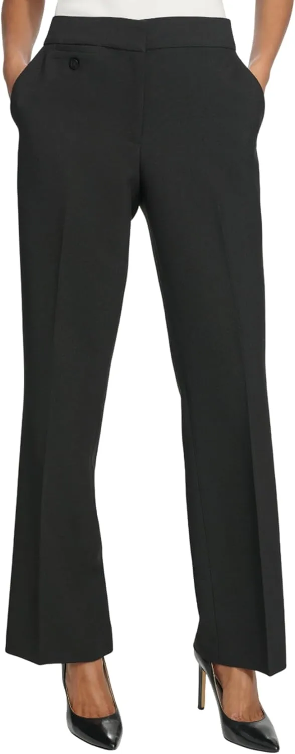 Karl Lagerfeld Paris Women's Classic Bootcut Suit Pant