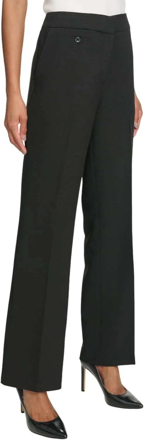 Karl Lagerfeld Paris Women's Classic Bootcut Suit Pant
