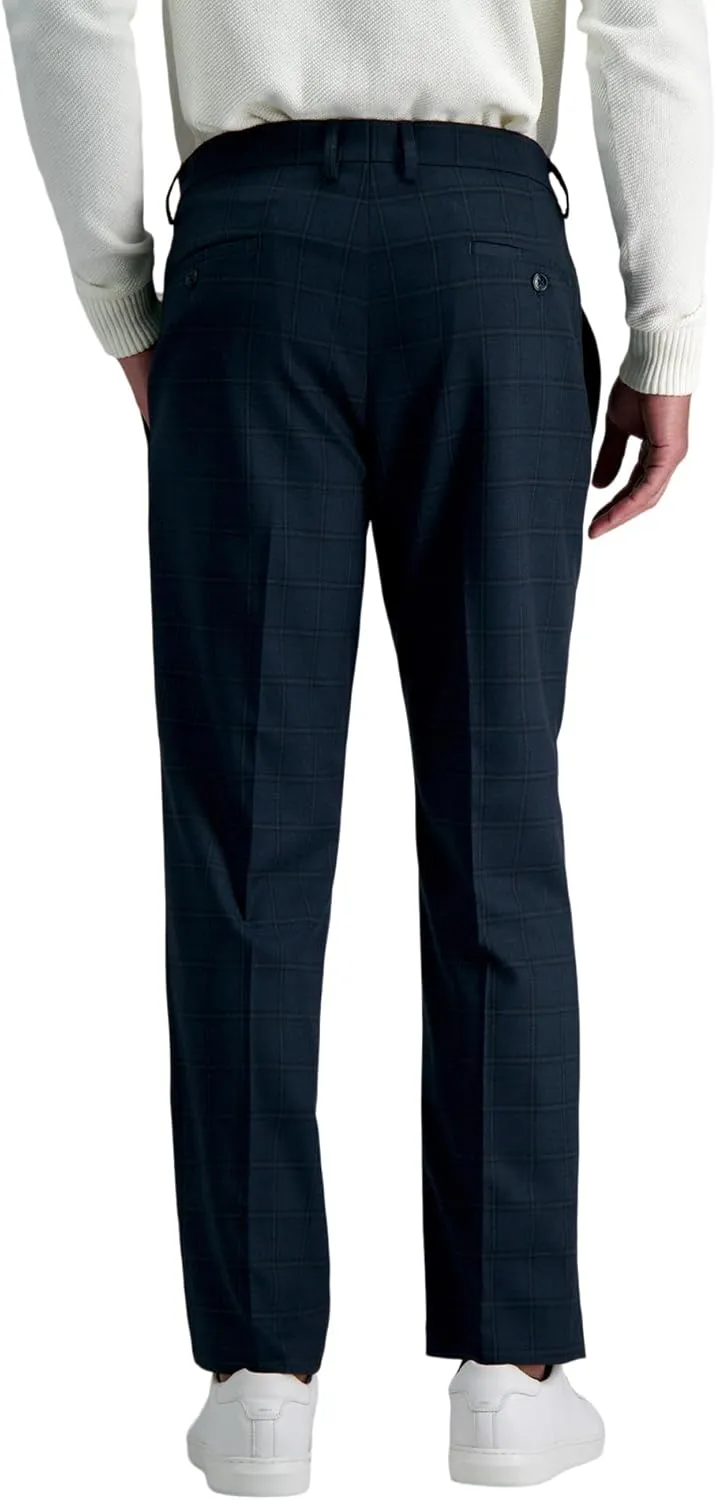Kenneth Cole REACTION Men's Premium Flex Slim Fit Dress Pant-Patterns and Solids
