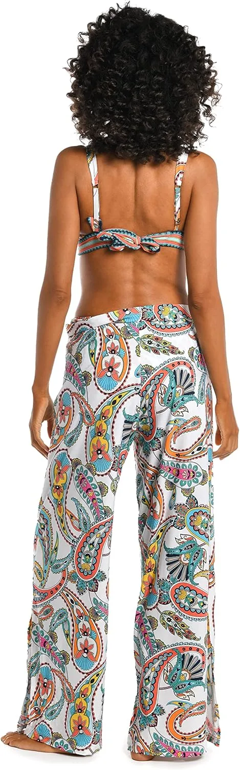 La Blanca Women's Standard Palazzo Pant Swimsuit Cover Up