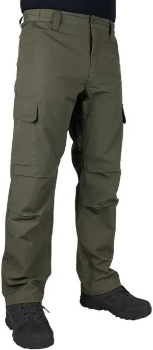 LAPG Men's Urban Ops Tactical Pants, Gusseted Crotch Cargo Pants, Ripstop Work Pants, Water & Stain Resistant Pants for Men