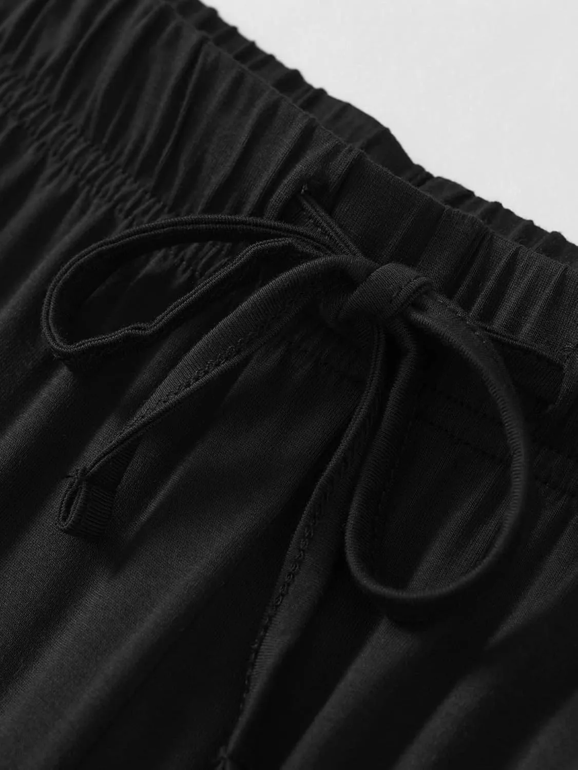 Latuza Women's Plus Size Capri Pajama Pants Comfy Wide Leg Lounge Capris