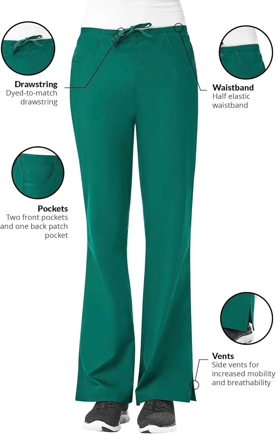 Maevn Women's Core Classic Flare Pants