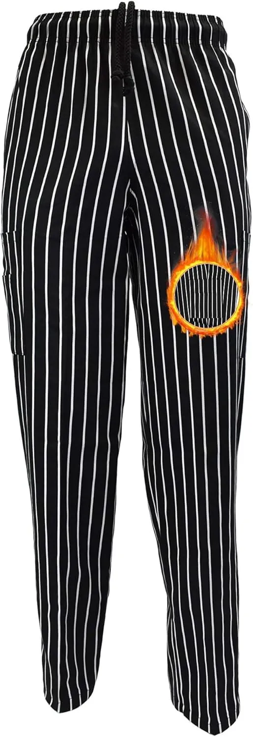 M&M SCRUBS Unisex Classic Chef Pants