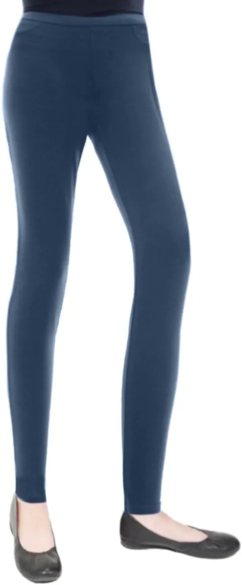 MeMoi Pants-Style Cotton Blend Leggings