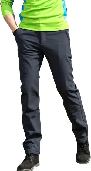 Men's Classic Workout Hiking Pant Golf Stretch Work Dress Slack Lightweight Casual Comfy Trousers