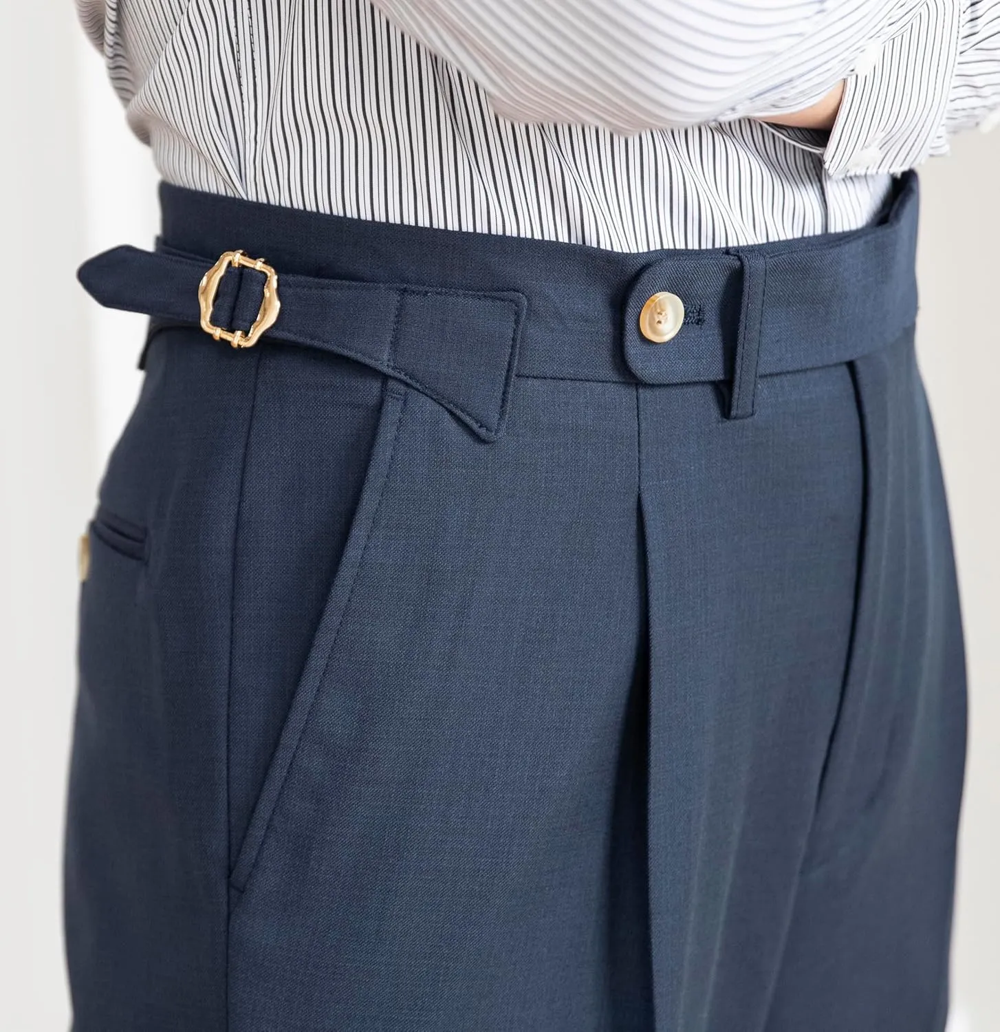 Men's Gurkha Naples Italian Old Money Style Dress Pants
