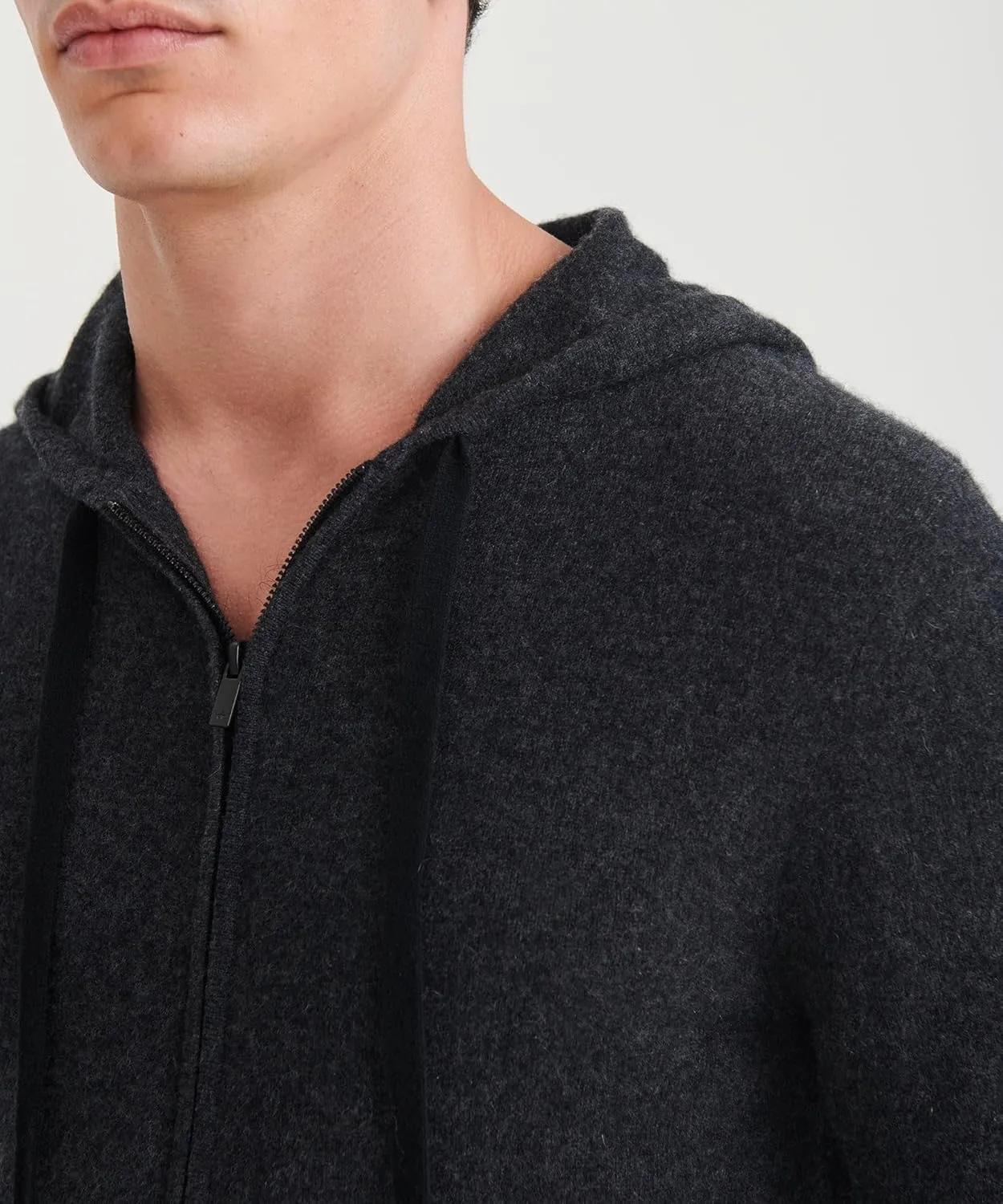 Men's Signature Cashmere Zip Hoodie