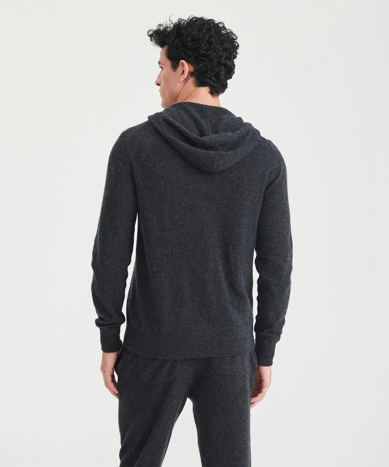 Men's Signature Cashmere Zip Hoodie