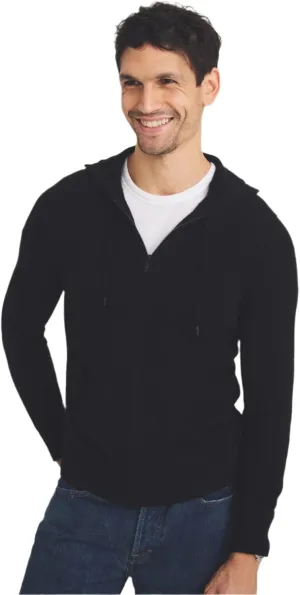 Men's Signature Cashmere Zip Hoodie