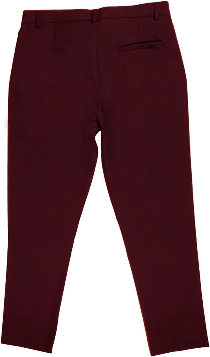 Men's Stretch Dress Pants Slim Fit Skinny Suit Pants Business Casual Fashion Golf Pants Pleated Front Dress Pants