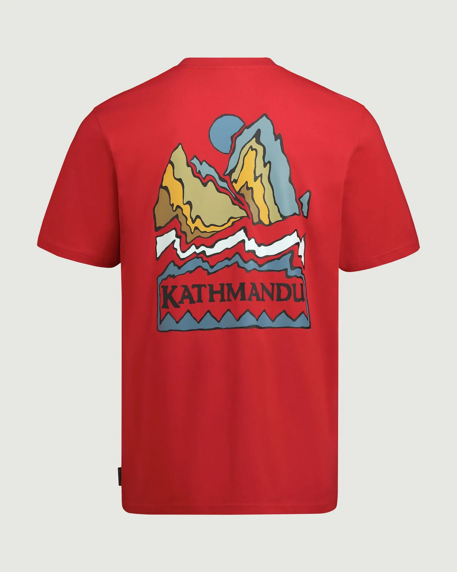 Men's Summit Print Organic Cotton T-shirt - Spicy Chilli Pepper