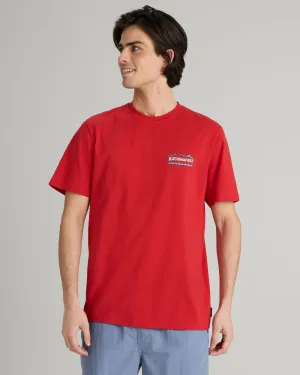 Men's Summit Print Organic Cotton T-shirt - Spicy Chilli Pepper