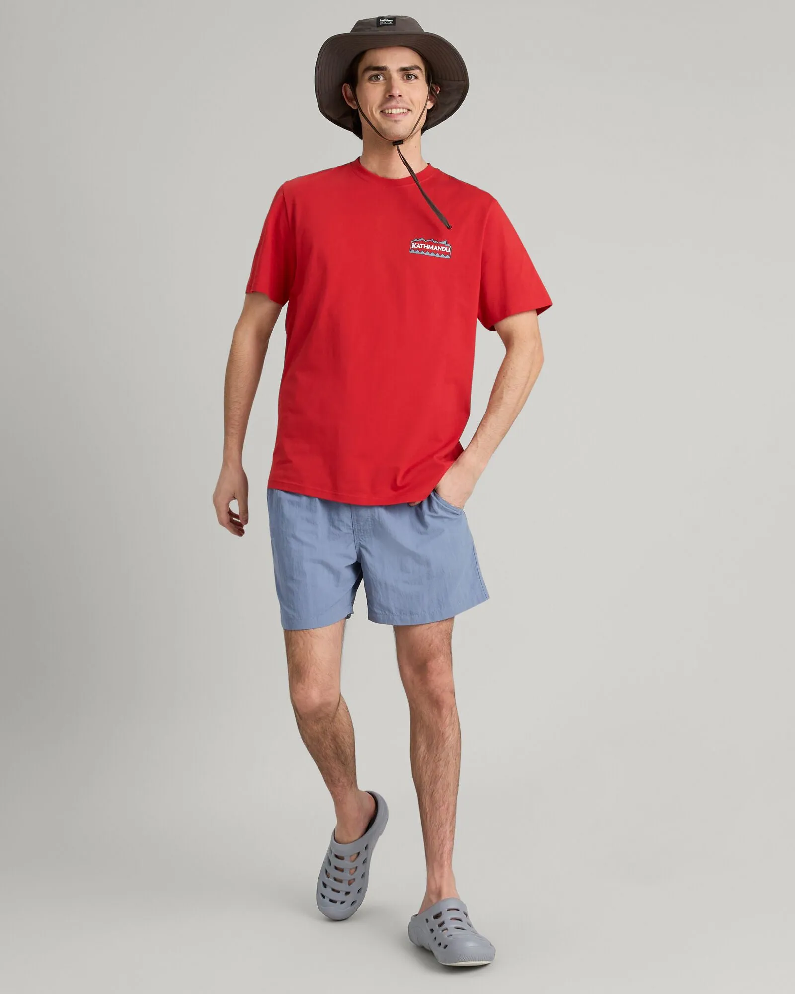 Men's Summit Print Organic Cotton T-shirt - Spicy Chilli Pepper