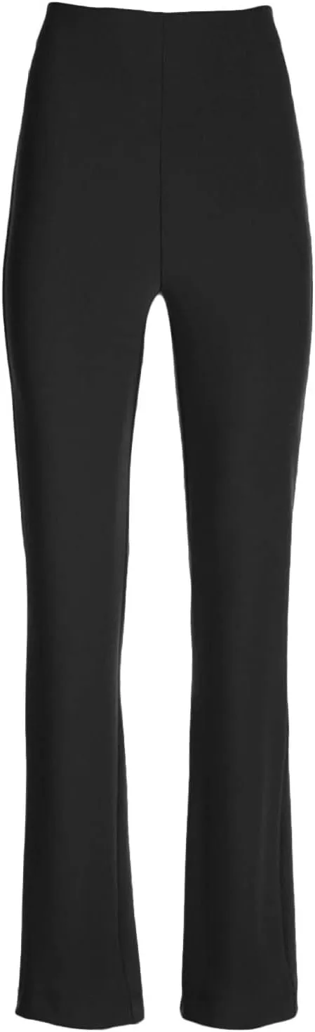 MINzYI Dress Pants Women High Waist Bootcut Office Work Trousers Stretch Comfy Business Casual Flare Suit Pants with Pockets