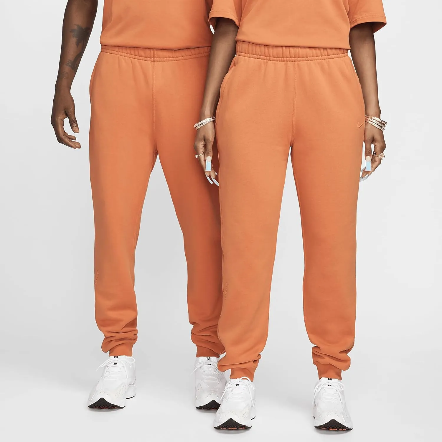 NOCTA Fleece Pants (FN7661-808, Hot Curry/Orange Trance/Orange Trance)