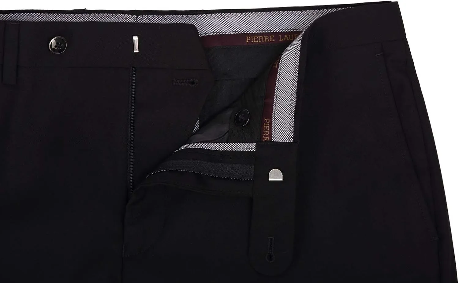 P&L Men's Premium Classic Fit Flat Front Suit Pants