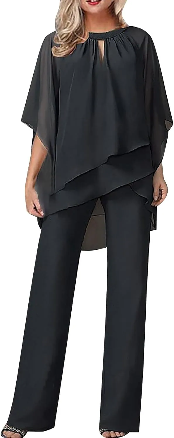 Pants Suits for Women Dressy Sexy 2023 Trendy Blazer and Pants Set Business Wedding Pant Suits Formal 2 Piece Outfits