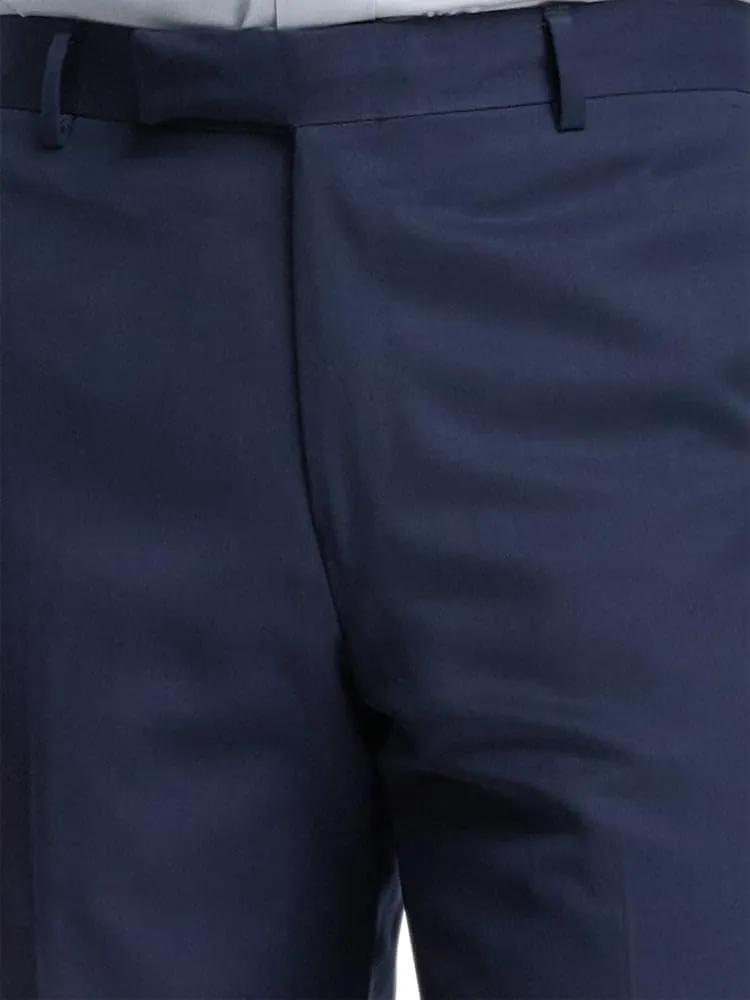 Paul Fredrick Men's Classic Fit Wool Gabardine Flat Front Pants