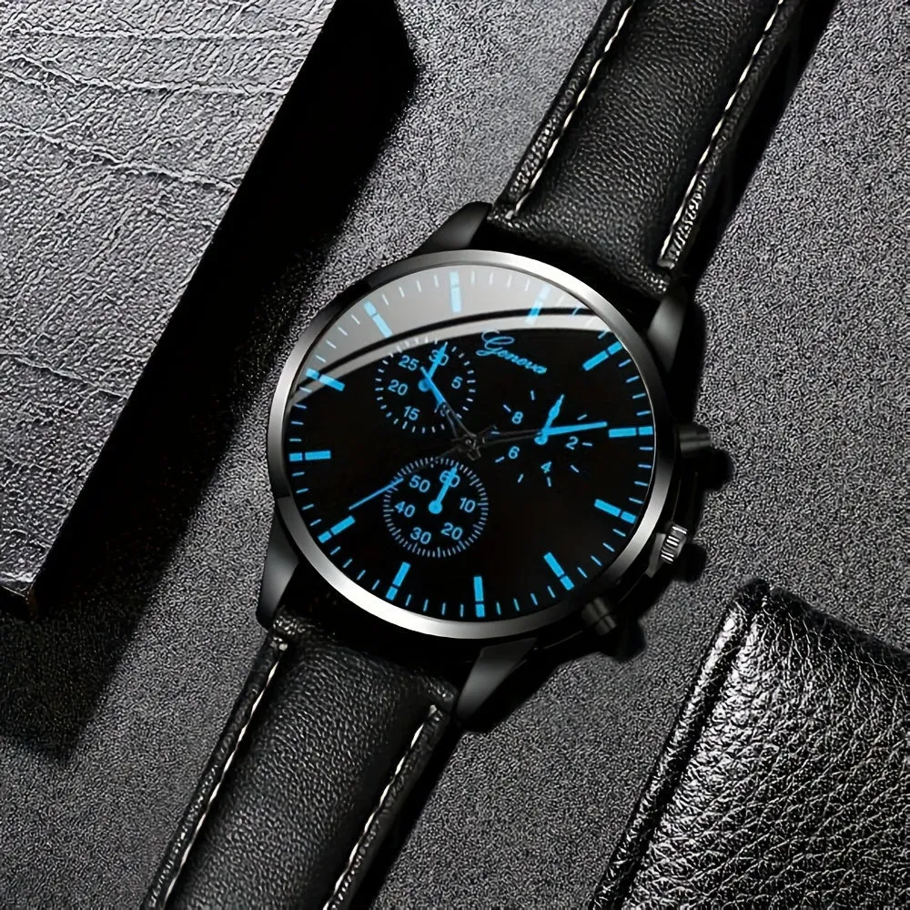 Perfect Gift Set 1 Bracelet  1 Mens Quartz Watch