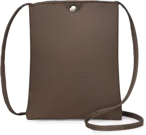 Pure Nylon Mobile Phone Bag Mini Cloth Bag ins Style Japanese Simple and Versatile Messenger Small Square Bag
