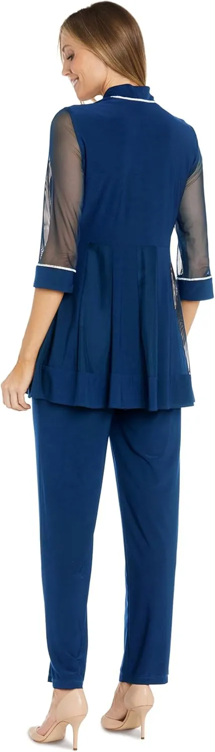 R&M Richards Women's Classic Pants Set