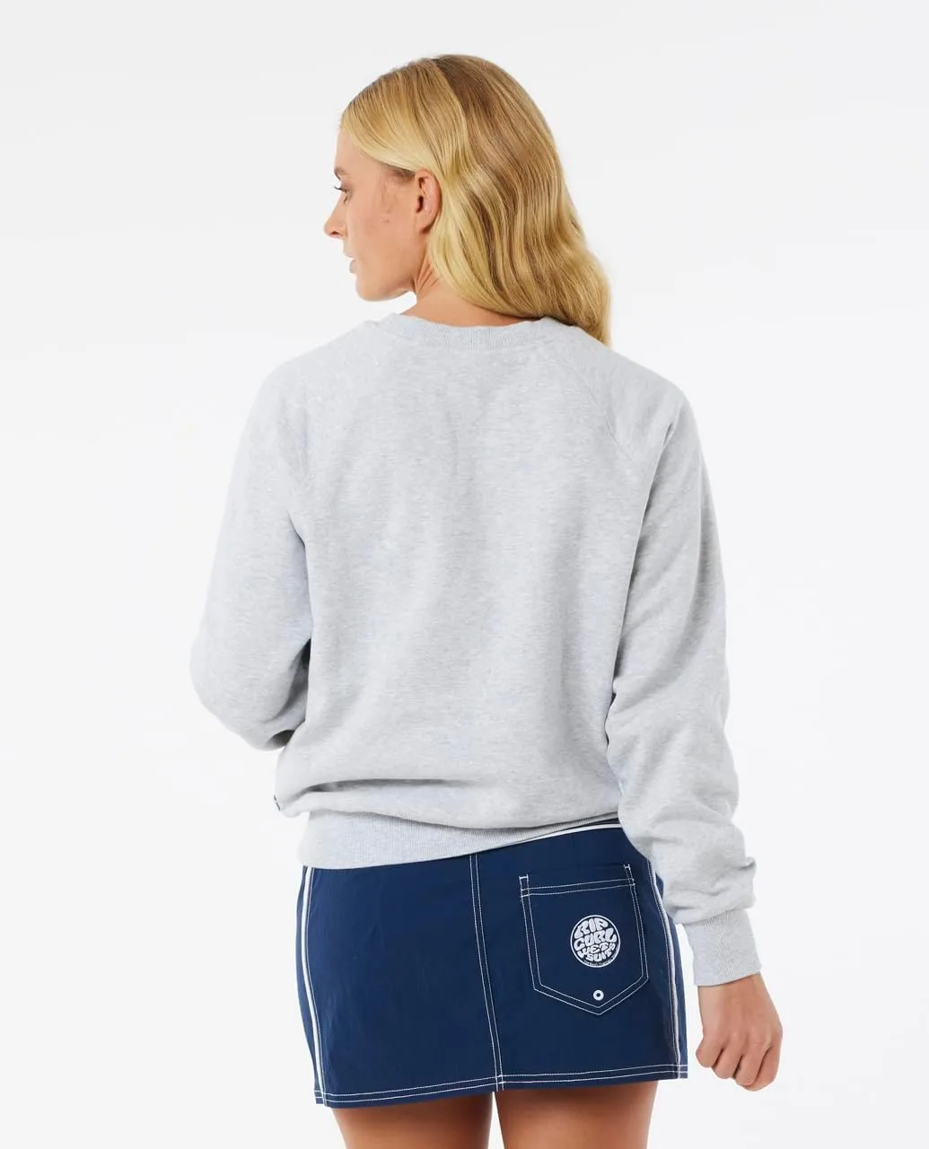 Rip Curl Women's Long Sleeve, Relaxed Fit Crewneck Casual Pullover Crew Sweatshirt