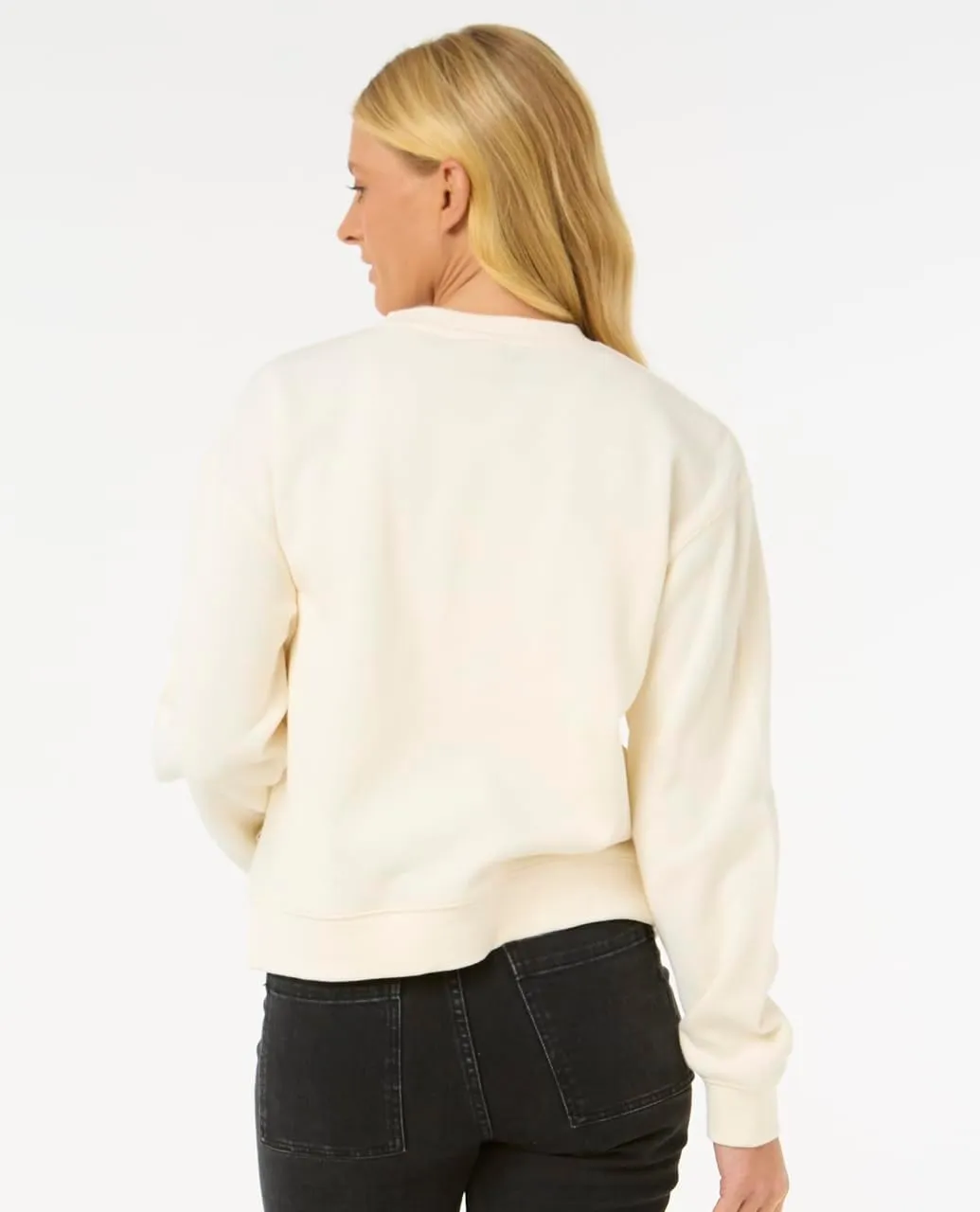 Rip Curl Women's Long Sleeve, Relaxed Fit Crewneck Casual Pullover Crew Sweatshirt