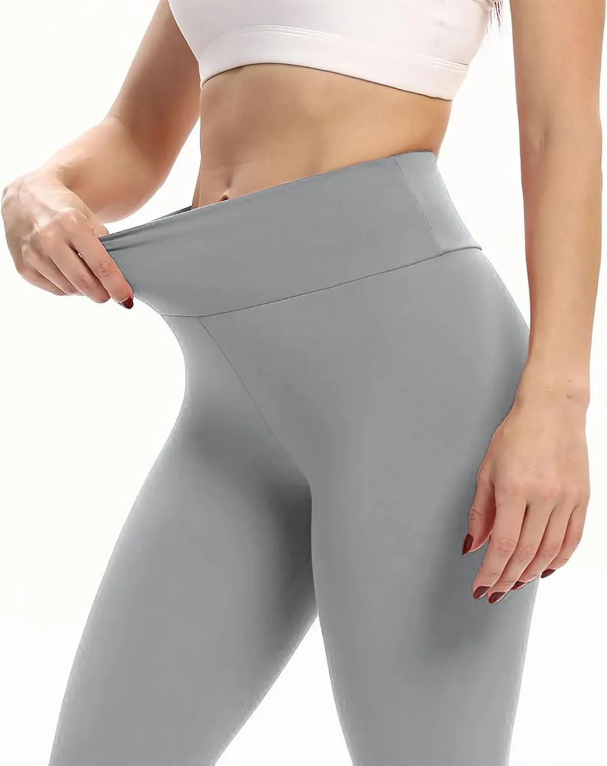 Scrunch Butt Lifting Ruched Leggings for Women High Waisted Textured Tummy Control Push Up Yoga Pants