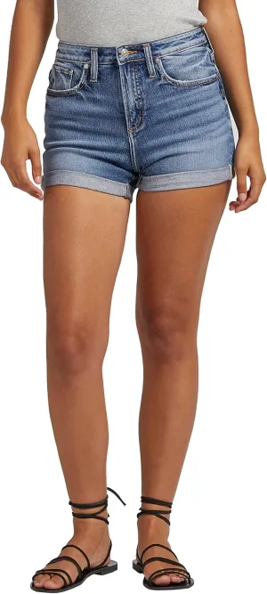 Silver Jeans Co. Women's Beau High Rise Short