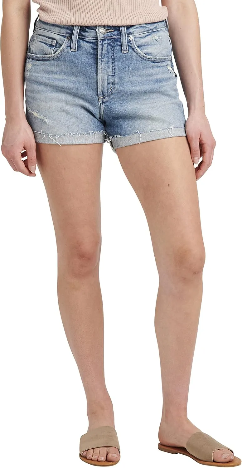 Silver Jeans Co. Women's Beau High Rise Short