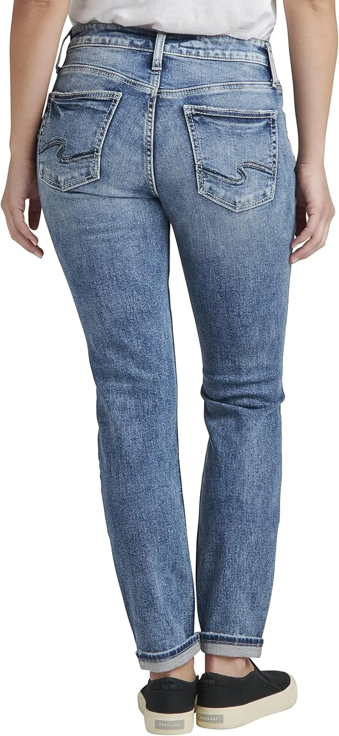 Silver Jeans Women's Sam Relaxed Boyfriend Fit Jean