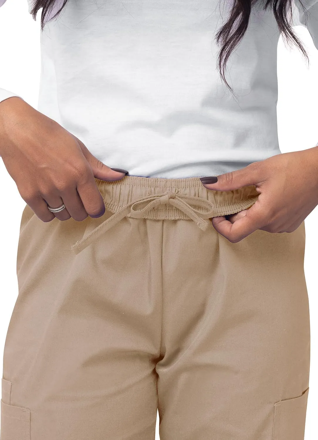 Sivvan Scrubs for Women - Drawstring Cargo Scrub Pants