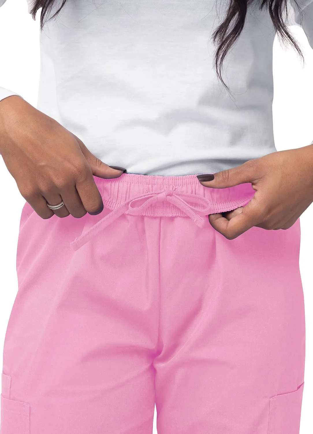 Sivvan Scrubs for Women - Drawstring Cargo Scrub Pants