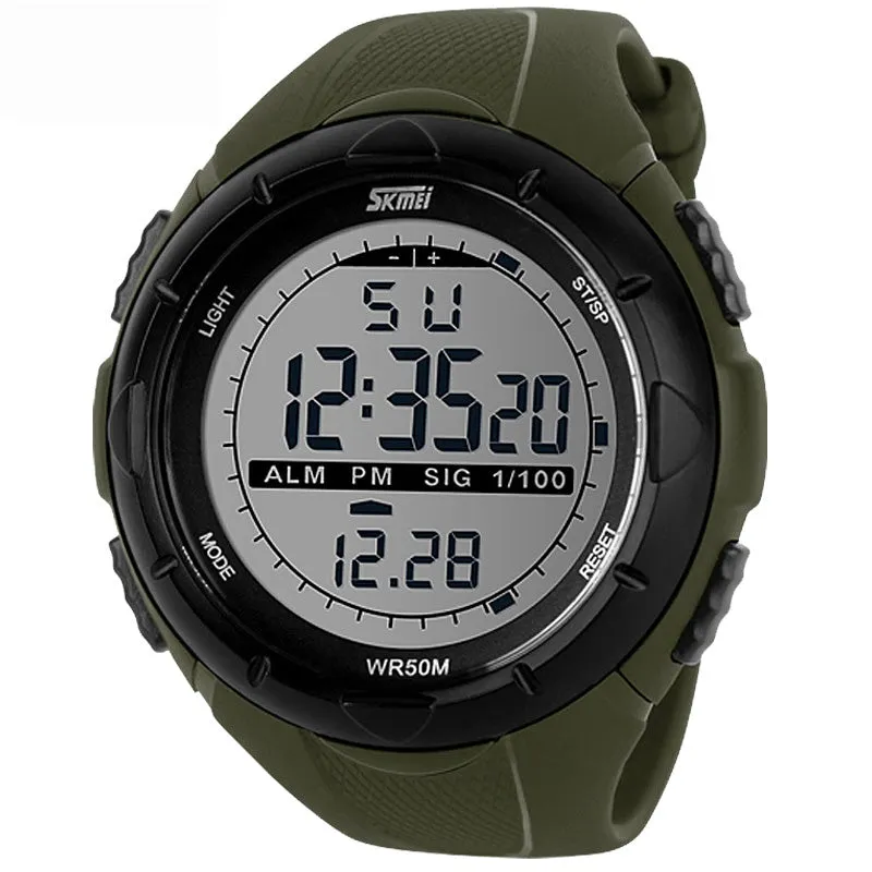 Skmei Watches Men Luxury Brand Sports Dive Digital LED Men Clock Military Watch Fashion Casual Dress Wristwatch relogio feminino