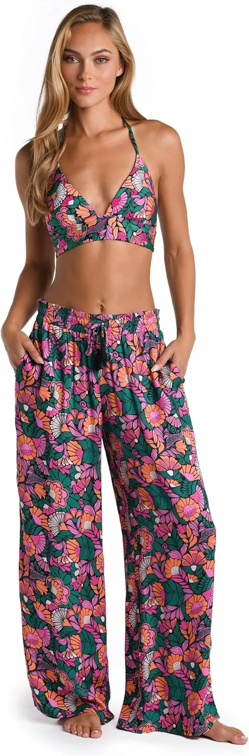 Sunshine 79 Women's Standard Palazzo Pant Swim Cover Up