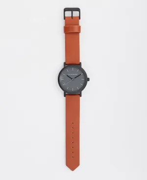 The Original: Matte Black / Tan Leather