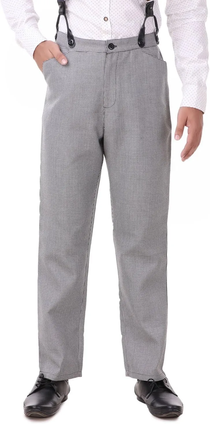 ThePirateDressing Steampunk Cosplay Costume Classic Victorian Men's Pants Trousers C1331
