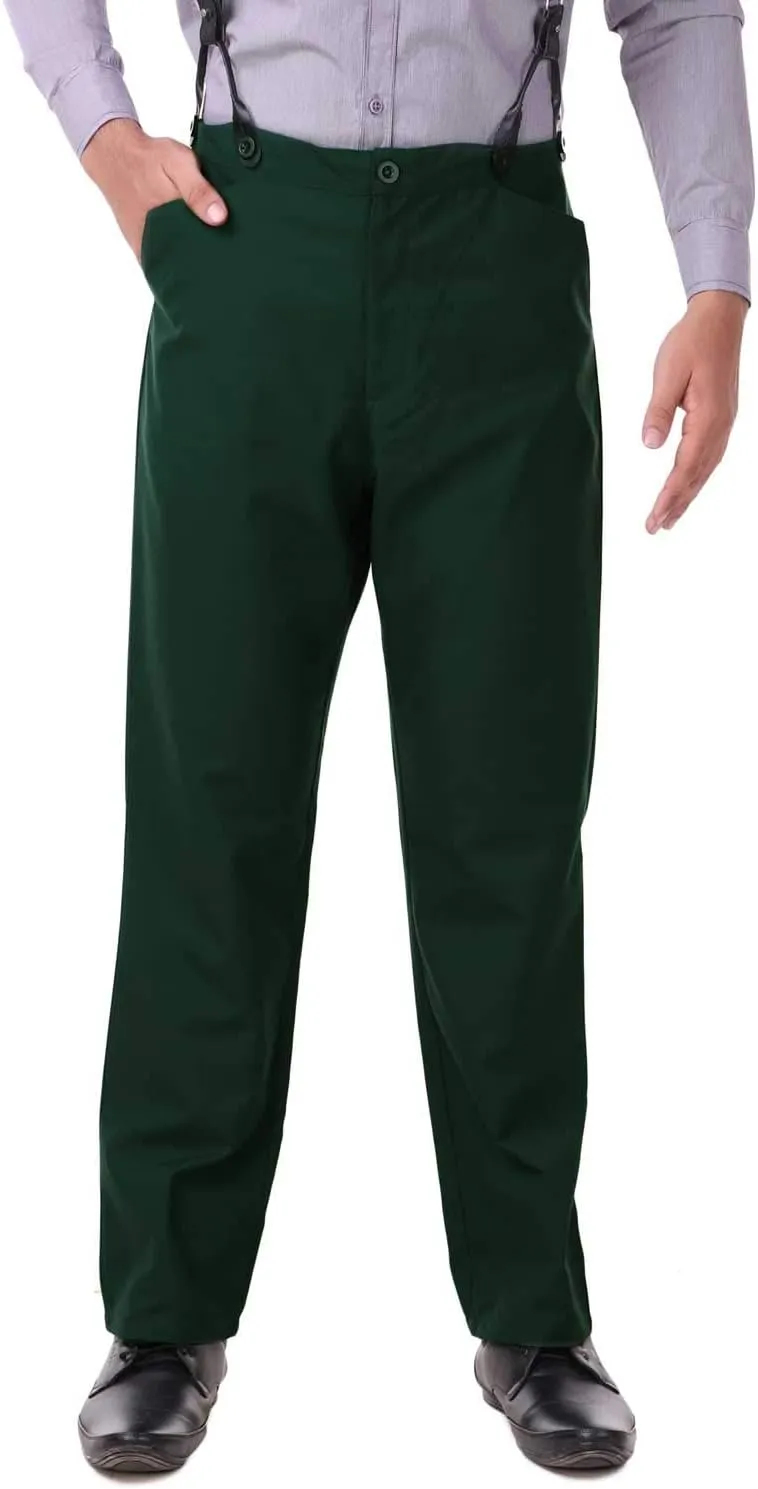 ThePirateDressing Steampunk Cosplay Costume Classic Victorian Men's Pants Trousers C1331