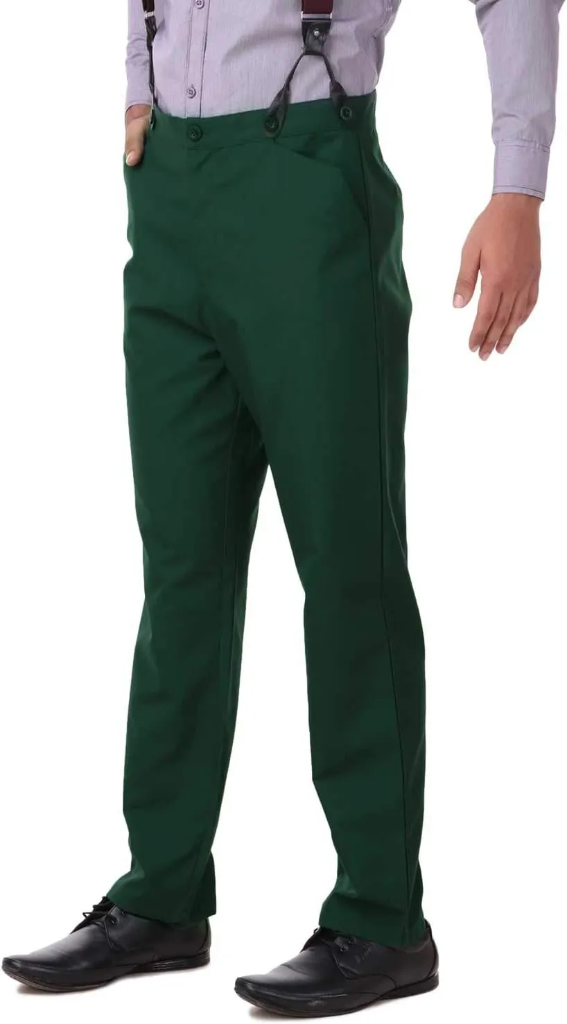 ThePirateDressing Steampunk Cosplay Costume Classic Victorian Men's Pants Trousers C1331