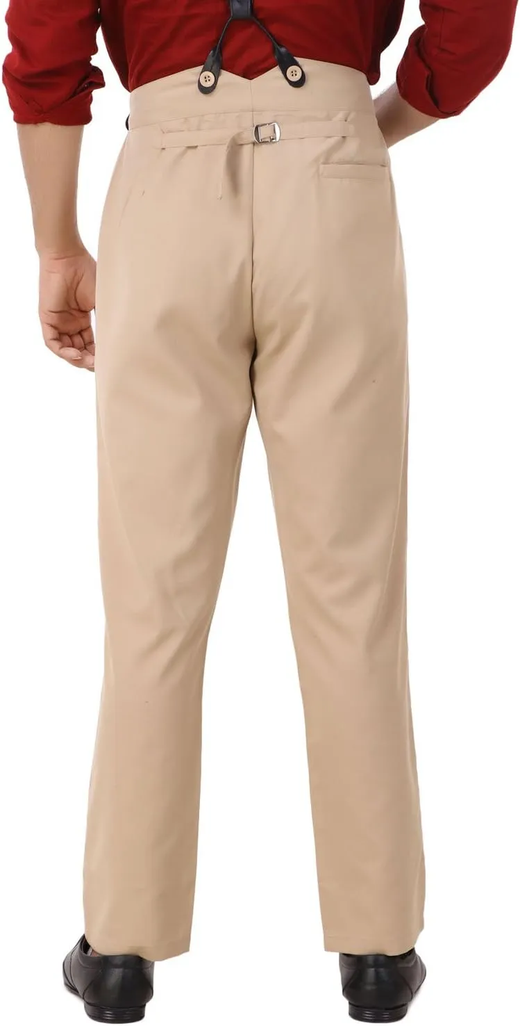 ThePirateDressing Steampunk Cosplay Costume Classic Victorian Men's Pants Trousers C1331